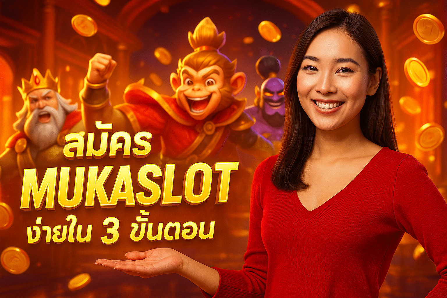 สมัคร MUKASLOT ง่ายใน 3 ขั้นตอน