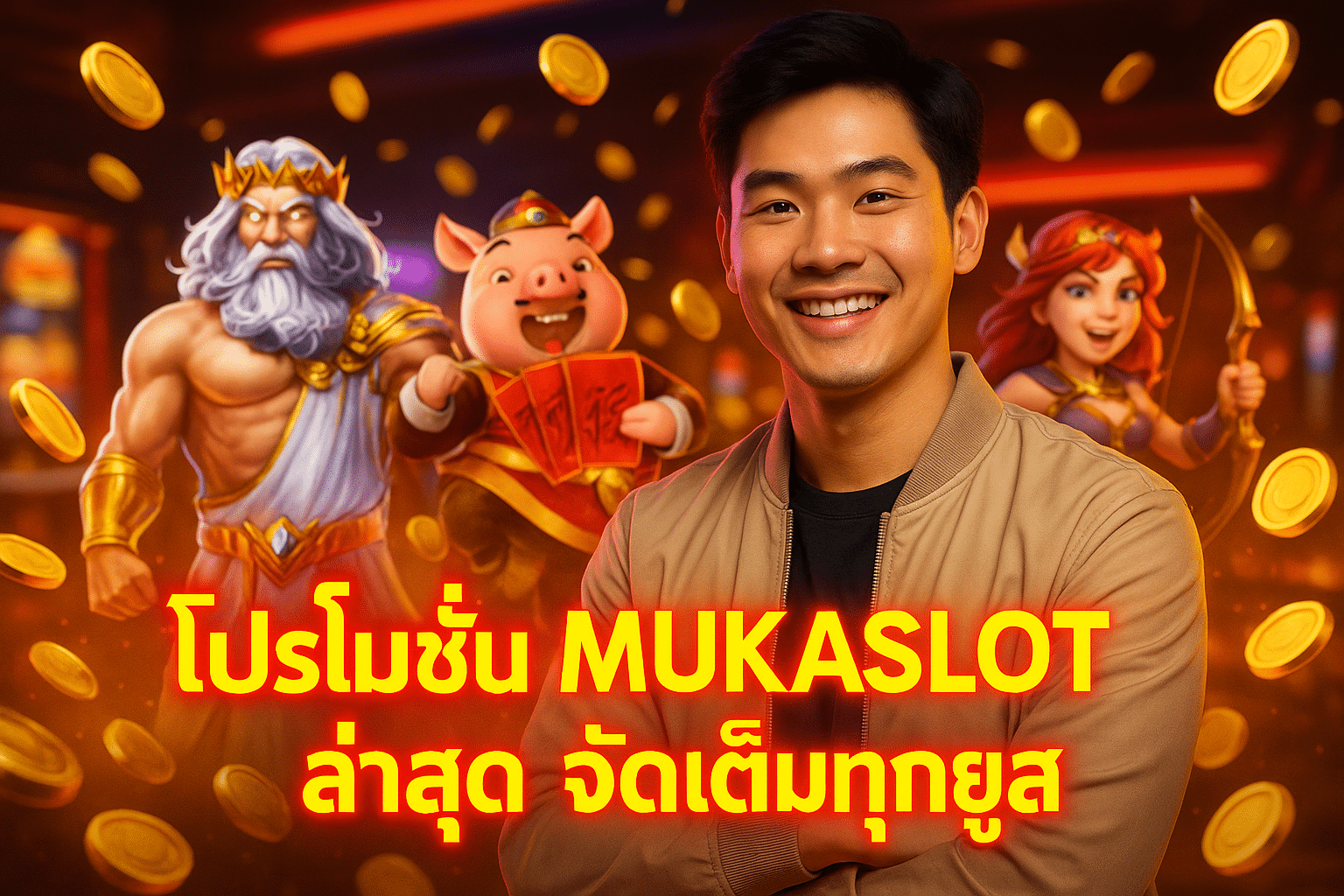โปรโมชั่น MUKASLOT ล่าสุด จัดเต็มทุกยูส